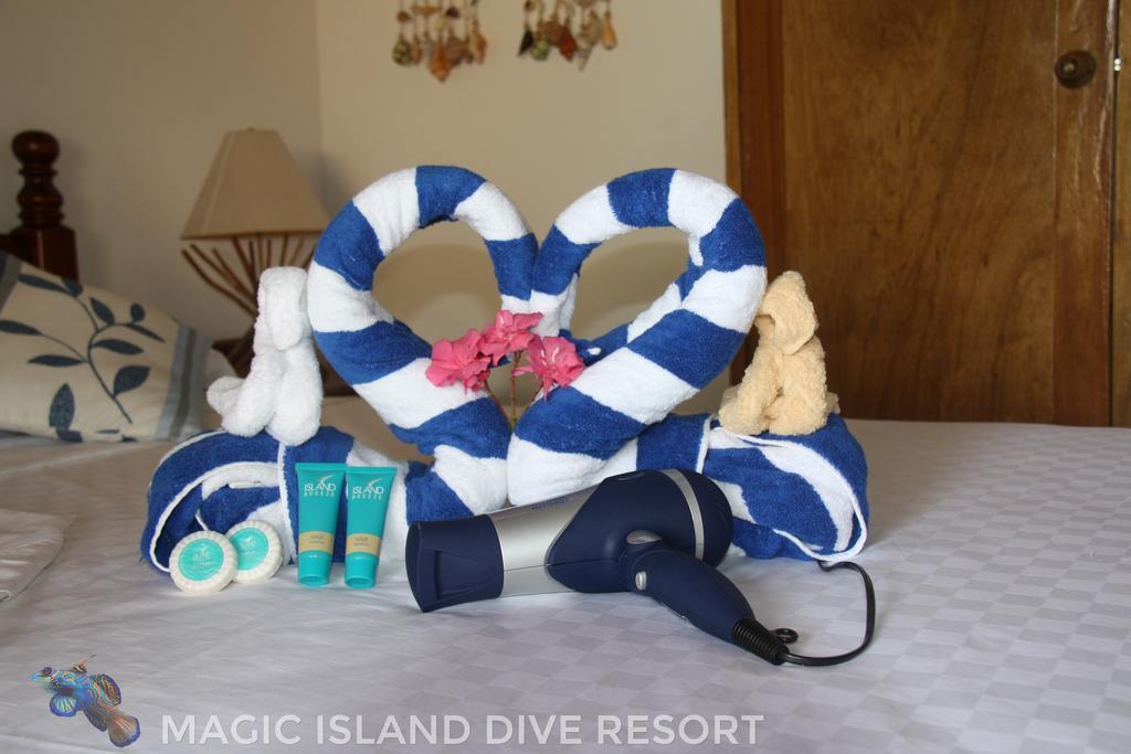 Magic Island Dive Resort Moalboal Zimmer foto